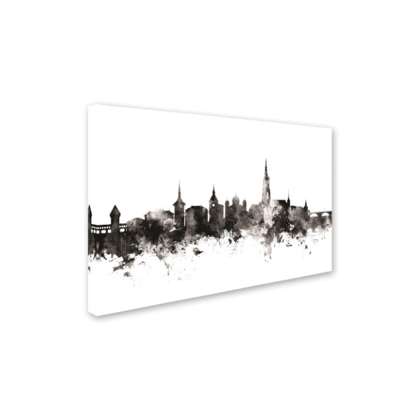 Michael Tompsett 'Bern Switzerland Skyline III' Canvas Art,30x47